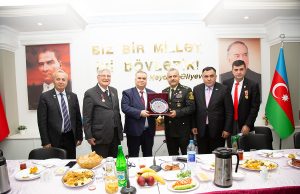 Zəfər Günü Münasibətilə Azərbaycanda Olan Türkiyəli Qazilər GYF-nin Qonağı Olub