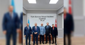 GYF Rəhbərliyi TUDİFAK-ın Dekanı Prof. Dr. Mehmet Yüceli Ziyarət Edib