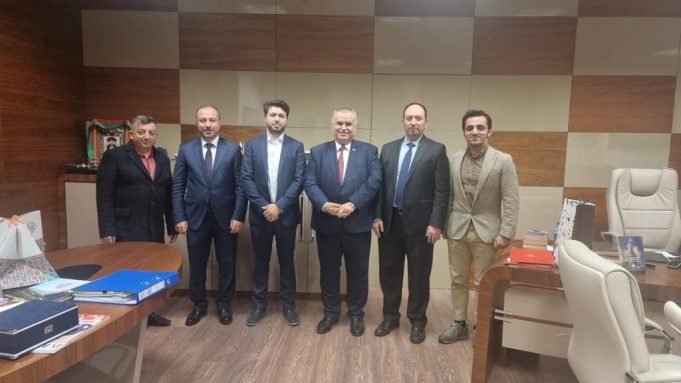 Gəncliyə Yardım Fondunun İdarə Heyəti THY Bakı Ofisinin Yeni Nümayəndəsini Ziyarət Edib