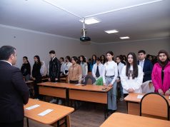 Bakı Avrasiya Universitetində Qloballaşma Dövründə Milli-Mənəvi Dəyərlərin Qorunması Adlı Tədbir Keçirilib