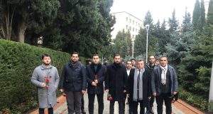 Ümummilli Lider Heydər Əliyevin Məzarı Ziyarət Edildi