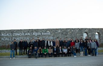 Gənclər Təşkilatları Zəngilan Rayonunun Ağalı Ağıllı Kəndinə Səfər Ediblər