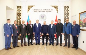 Dünya Ahıska Türkləri Birliyi Gəncliyə Yardım Fondunu Ziyarət Edib