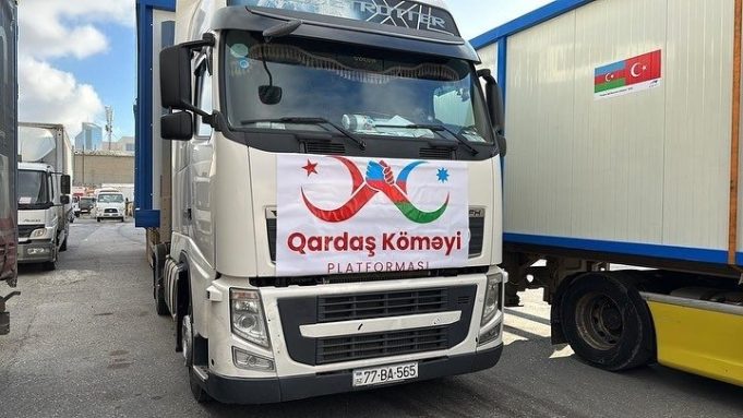 “Qardaş Köməyi” Platformasının Yardımları Türkiyəyə Zəlzələ Bölgəsinə Göndərilir