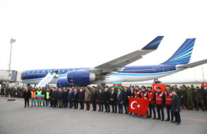 FHN-in Türkiyədə Olan Çevik Xilasetmə Qüvvələrinin Bir Hissəsi Bakıya Qayıdıb