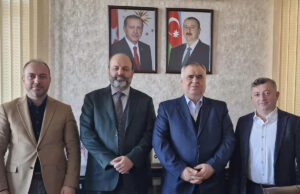 GYF Rəhbərliyi Türkiyə Cümhuriyyətinin Yeni Təyin Olunmuş Din Hizmətləri Müşavirini Ziyarət Edib