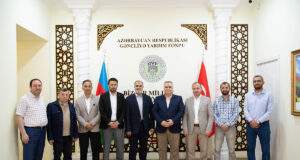 Türkiyənin Beynalxaq Təlim-Tədris Müəssilərinin Rəhbərləri GYF-ni Ziyarət Edib