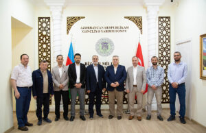 Türkiyənin Beynalxaq Təlim-Tədris Müəssilərinin Rəhbərləri GYF-ni Ziyarət Edib