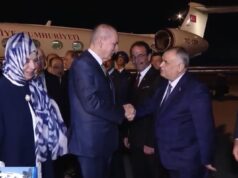 TBMM Sədri Numan Kurtulmuş Azərbaycanda rəsmi səfərdə olub