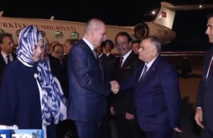 TBMM Sədri Numan Kurtulmuş Azərbaycanda rəsmi səfərdə olub