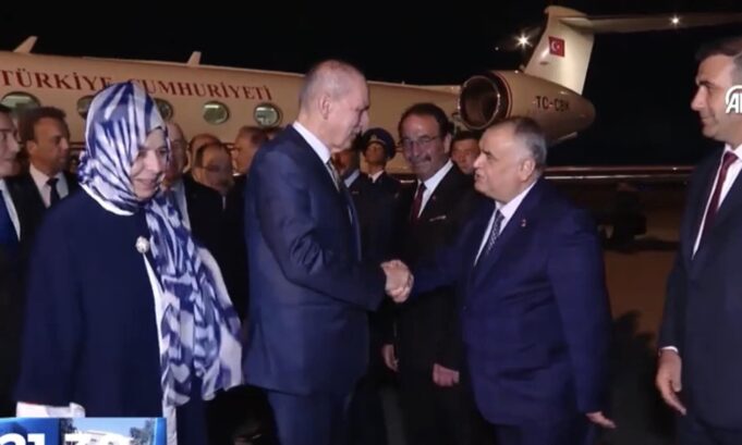 TBMM Sədri Numan Kurtulmuş Azərbaycanda rəsmi səfərdə olub