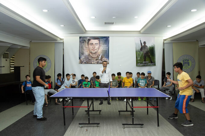 Tərəqqi İnkişaf Mərkəzinin Yay Düşərgəsində Tennis Turniri Keçirilib