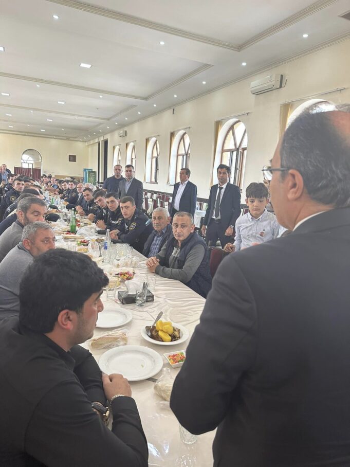 GYF Rəhbərliyi Şəhid Polis Asim Camalzadənin Yas Mərasimində İştirak Edib