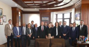 Türkiyə Məzunları Şimali Kipr Türk Cümhuriyyətinin Prezidenti Ersin Tatarla Görüşüb