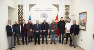 Belçika Türk-İslam Birliyinin Nümayəndə Heyəti GYF-ni Ziyrət Edib