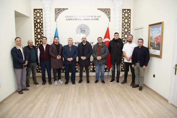 Belçika Türk-İslam Birliyinin Nümayəndə Heyəti GYF-ni Ziyrət Edib