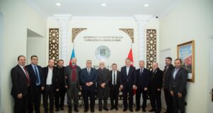 Türkiyə Diyanət Vəqfinin Nümayəndə Heyəti GYF-ni Ziyarət Edib