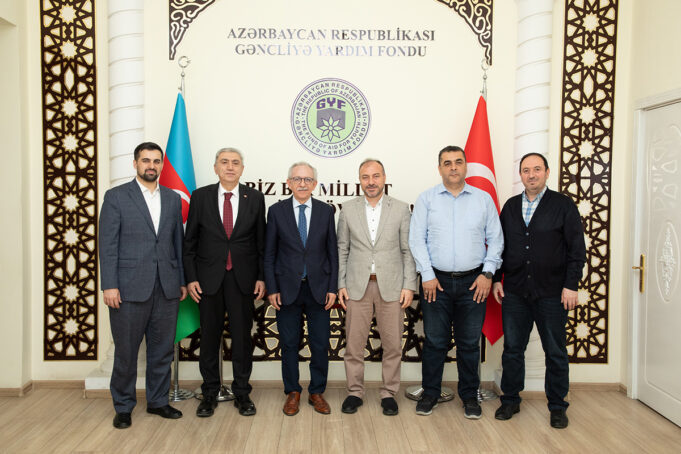 Türkiyə Maarif Vəqfinin Sədr Müavini GYF-ni Ziyarət Etdi