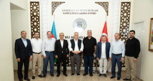 Türkiyənin Azərbaycandakı Səfirliyinin Yeni Mətbuat Müşaviri GYF-ni Ziyarət Edib