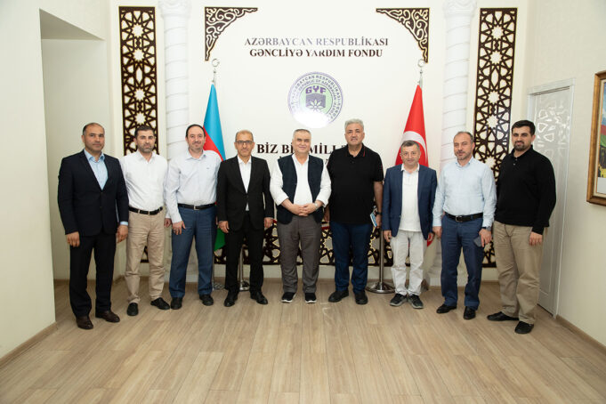 Türkiyənin Azərbaycandakı Səfirliyinin Yeni Mətbuat Müşaviri GYF-ni Ziyarət Edib