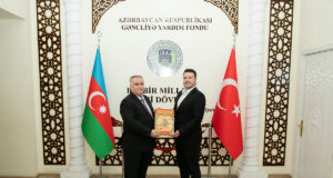 Türk Qızıl Ay Cəmiyyətinin Azərbaycandakı Nümayəndəsi Hüseyn Çitak GYF-ni Ziyarət Edib