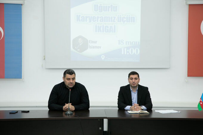 BİGA-da “Uğurlu Karyeramız Üçün İKİGAİ” Adlı Təlim Keçirilib