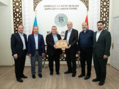 Beynəlxalq İslam Düşüncə Vəqfi İdarə Heyətinin Üzvü GYF-ni Ziyarət Edib