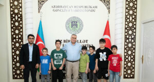 GYF-nin Rəhbəri Tərəqqi İnkişaf Mərkəzinin Uşaqları İlə Görüşüb