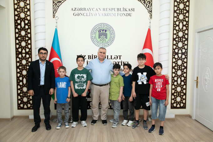 GYF-nin Rəhbəri Tərəqqi İnkişaf Mərkəzinin Uşaqları İlə Görüşüb