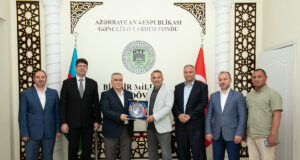 Avropa Milli Görüş İhsan Söhbətləri (IGMG) Başqanı GYF-ni Ziyarət Edib