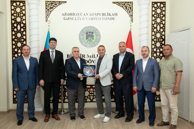 Avropa Milli Görüş İhsan Söhbətləri (IGMG) Başqanı GYF-ni Ziyarət Edib