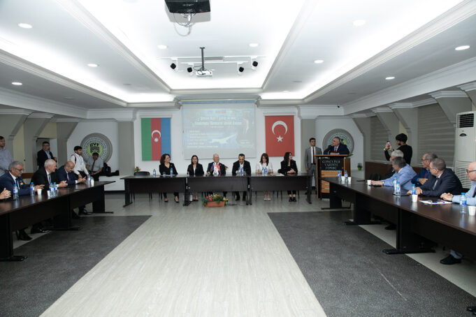 ŞKTR-nin Parlamentinin Sədri Zorlu Töre GYF-də Tədbirdə İştirak Edib