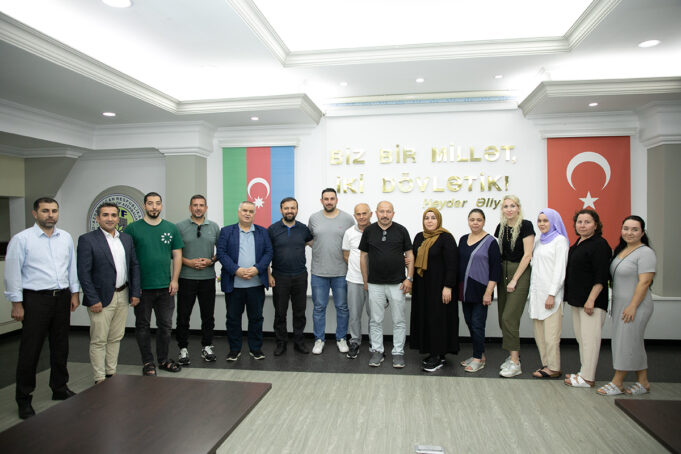 Almaniya Türk Akademiklər Birliyinin (NiTAB) Nümayəndələri GYF-ni Ziyarət Edib