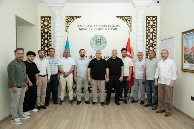 Hasene Beynalxaq Yardım Dərnəyinin Nümayəndələri GYF-ni Ziyarət Edib