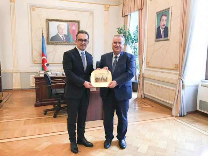 GYF Rəhbərliyi Dini Qurumlarla İş üzrə Dövlət Komitəsinin sədri Ramin Məmmədovu Ziyarət Edib