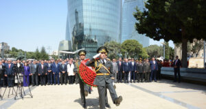 Türkiyənin Zəfər Bayramı münasibətilə Türk şəhidliyi ziyarət edilib