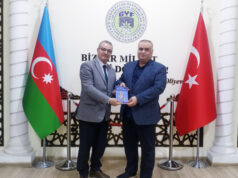 Kərkük Mədəniyyət Dərnəyinin Rəhbəri Dr. Şəmsəddin Kuzəçi GYF-ni Ziyarət Edib