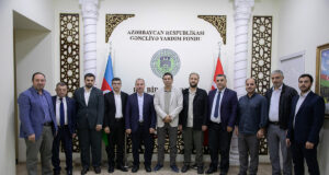 Türkiyə Universitetlərinin Nümayəndələri Gəncliyə Yardım Fondunu Ziyarət Edib