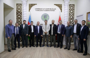 Türkiyə Universitetlərinin Nümayəndələri Gəncliyə Yardım Fondunu Ziyarət Edib