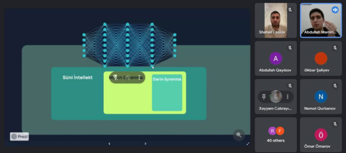 BİGA-da Süni İntellekt Mövzusunda Vebinar Keçirilib