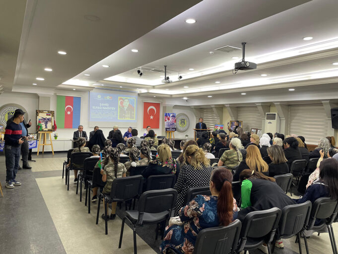 GYF-də Şəhid Elfaq Nağıyevin Anım Günü Keçirilib