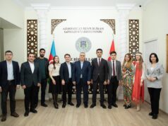 Türk Dünyasının Gənc Yazarları Gəncliyə Yardım Fondunu Ziyarət Edib