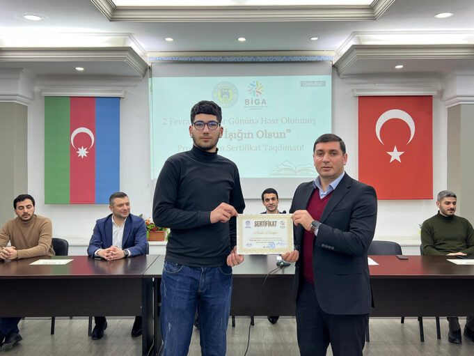 Gənclər Gününə Həsr Olunmuş “Kitab İşığın Olsun” Adlı Kitab Oxuma Düşərgəsi Təşkil Edilib