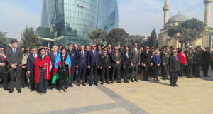 Çanaqqala Şəhidlərinin 110-cu İldönümü Yad Edildi