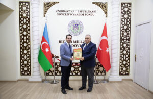 “Axıskalı Könüllü Təhsil İşçiləri Birliyi Dərnəyi”nin (AHGEB) sədri Gəncliyə Yardım Fondunu Ziyarət Edib