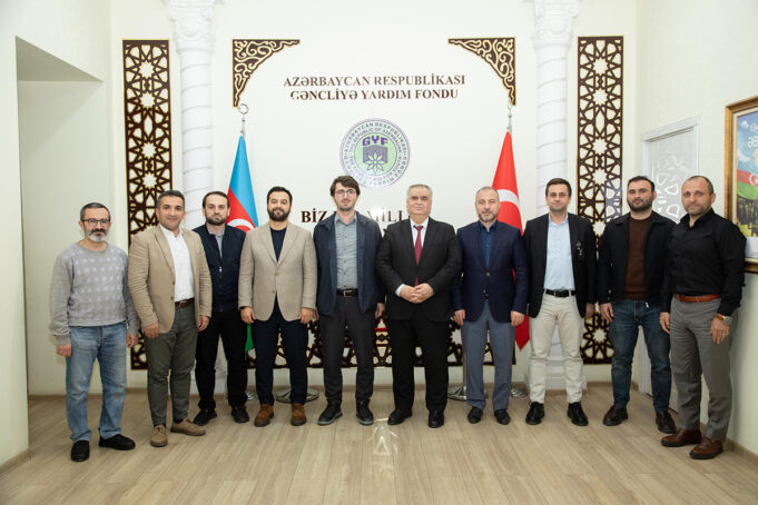 YediHilal Dərnəyinin İdarə Heyəti GYF-ni Ziyarət Edib