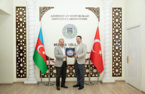 “Genç” Jurnalının Baş Redaktoru Süleyman Raqıp Yazıcılar GYF-ni Ziyarət Edib