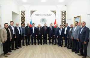 Türkiyənin Sabiq Ombudsmanı və Dəyanət İşləri Başqanının Müavini Gəncliyə Yardım Fondunu Ziyarət Edib