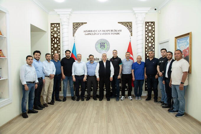 Hasene Beynalxaq Yardım Dərnəyinin Nümayəndələri GYF-ni Ziyarət Edib