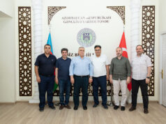 Türkiyənin Mühacir Yazıçısı Orxan Aras Gəncliyə Yardım Fondunu Ziyarət Edib